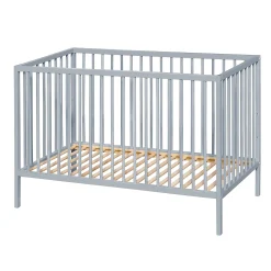 Kinderbett Lilu Grau 60 x 120 cm