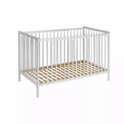 Kinderbett Lilu Weiß 60 x 120 cm