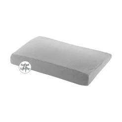 Kinderkopfkissen Melange Mittelgrau