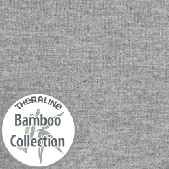 Kinderkopfkissen Melange Mittelgrau