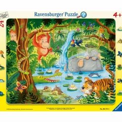 Kinderpuzzle Dschungelbewohner