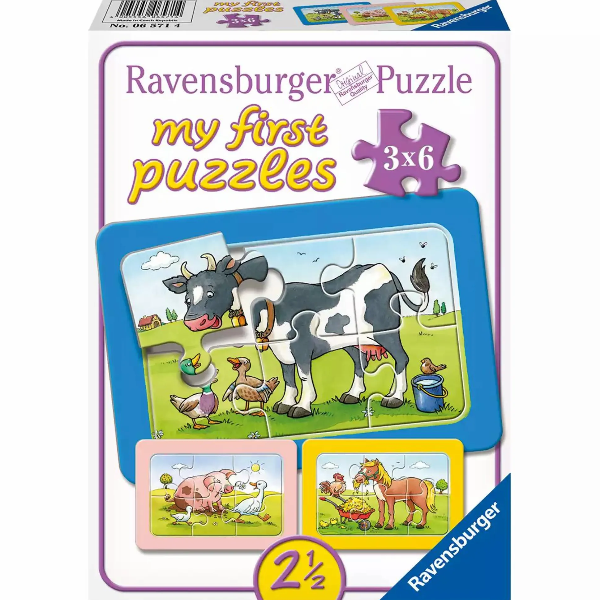 Kinderpuzzle Gute Tierfreunde