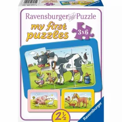 Kinderpuzzle Gute Tierfreunde