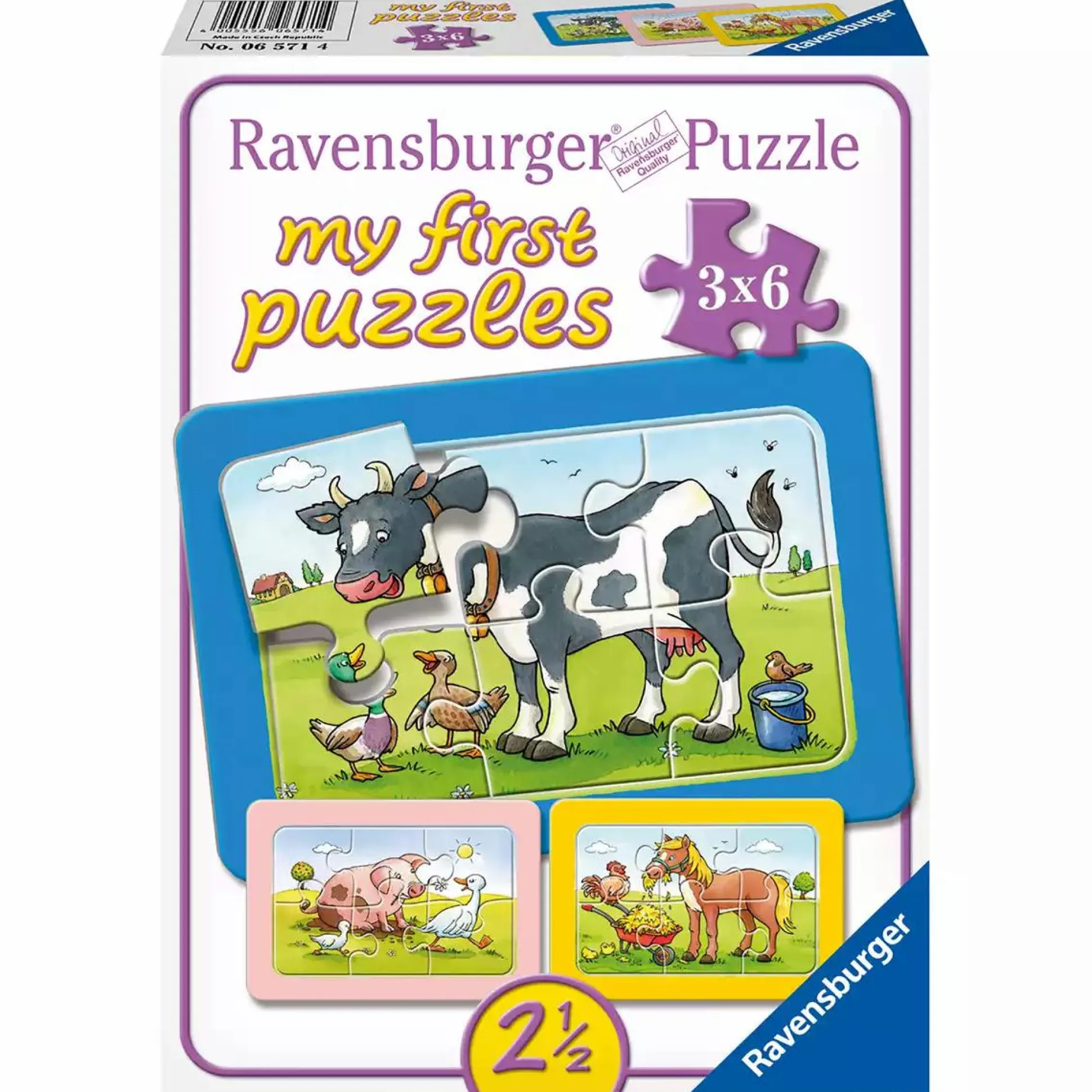 Kinderpuzzle Gute Tierfreunde