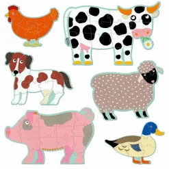 Kinderpuzzle Honoré & Friends