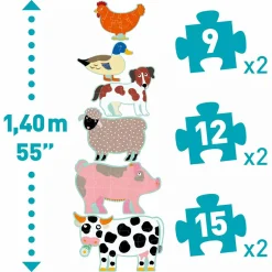 Kinderpuzzle Honoré & Friends