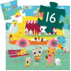 Kinderpuzzle Ice cream truck