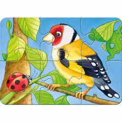 Kinderpuzzle Süße Gartenbewohner