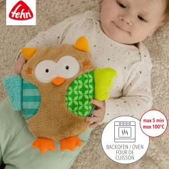 Kirschkernkissen Eule