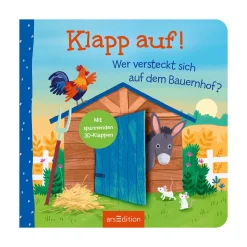 Klapp auf! Wer versteckt sich auf dem Bauernhof?