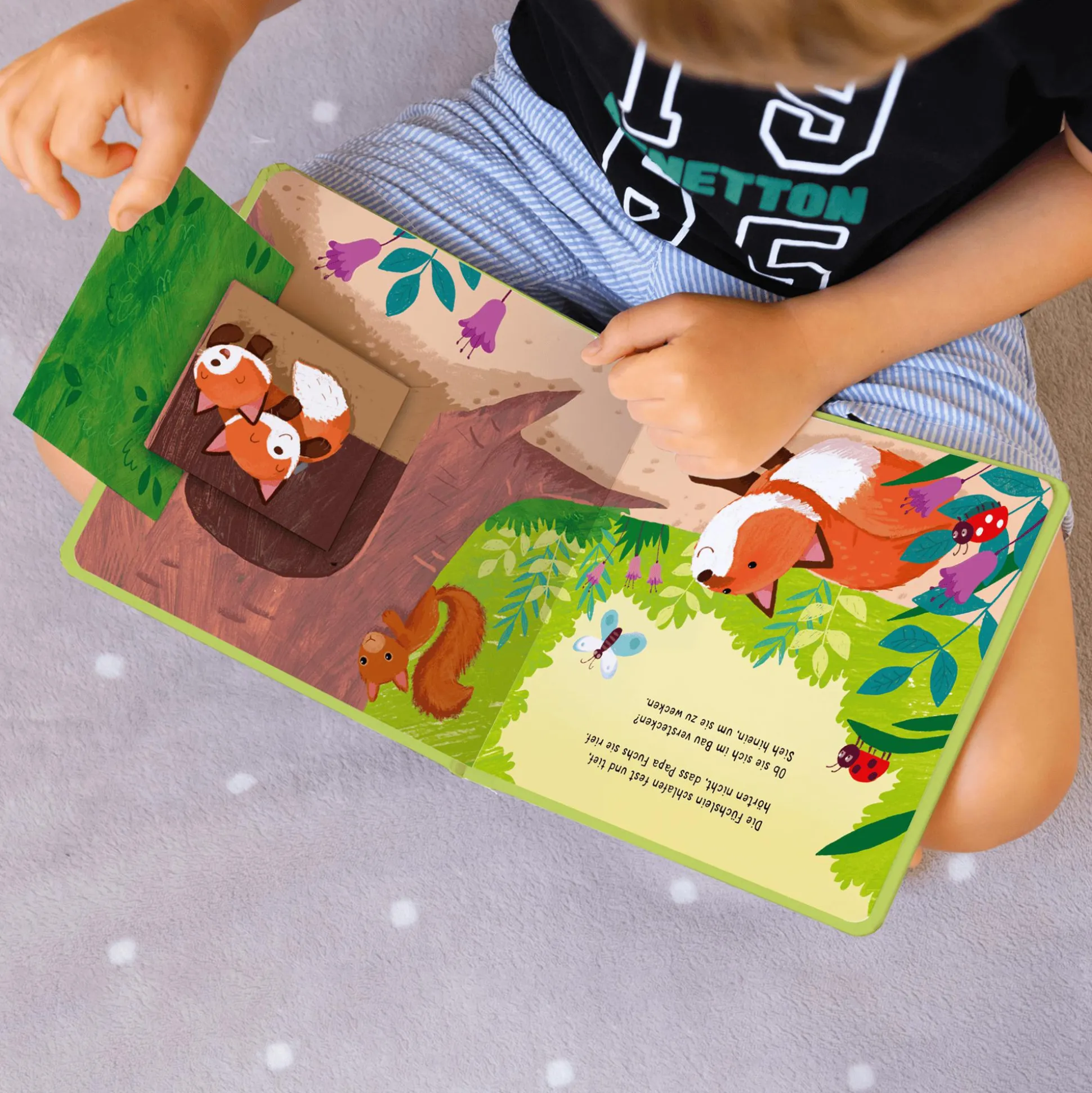 Klapp auf! Wer versteckt sich im Wald?