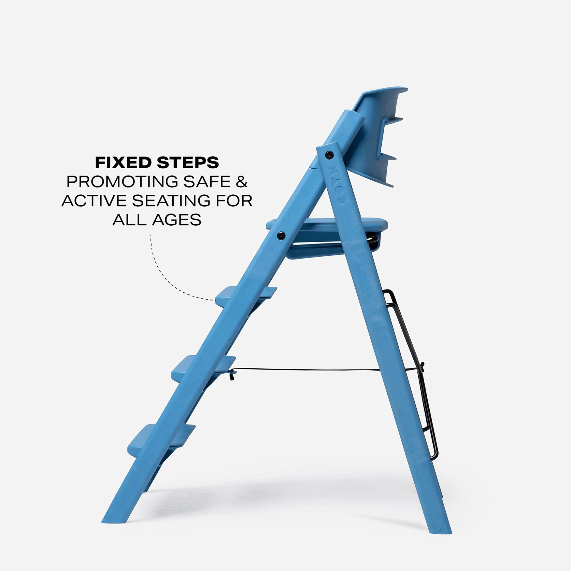 Klapp-Hochstuhl Swedish Blue