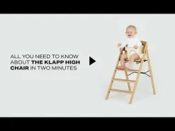 Klapp-Hochstuhl Terracotta Pink