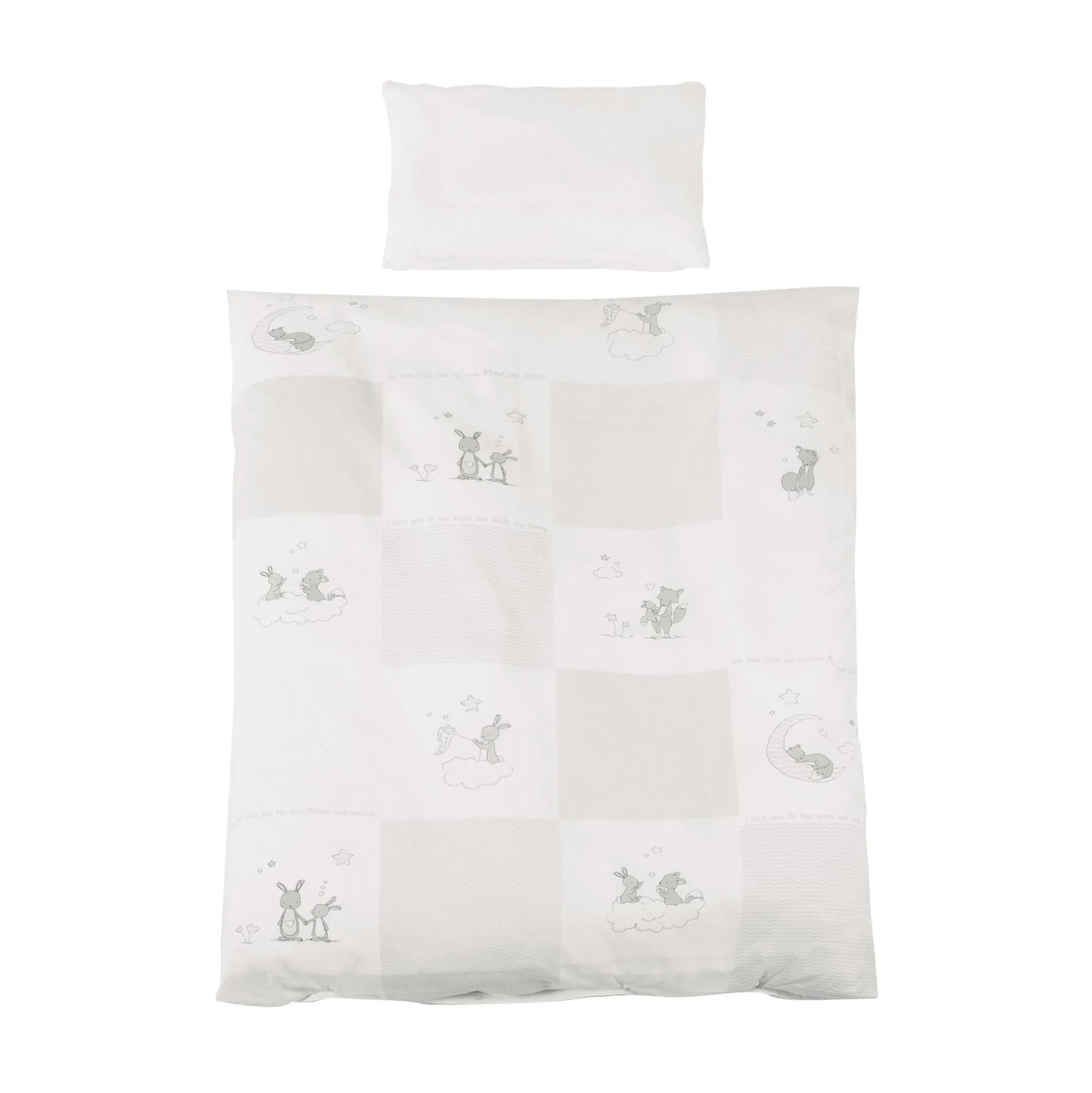 Komplettbettset Fox & Bunny