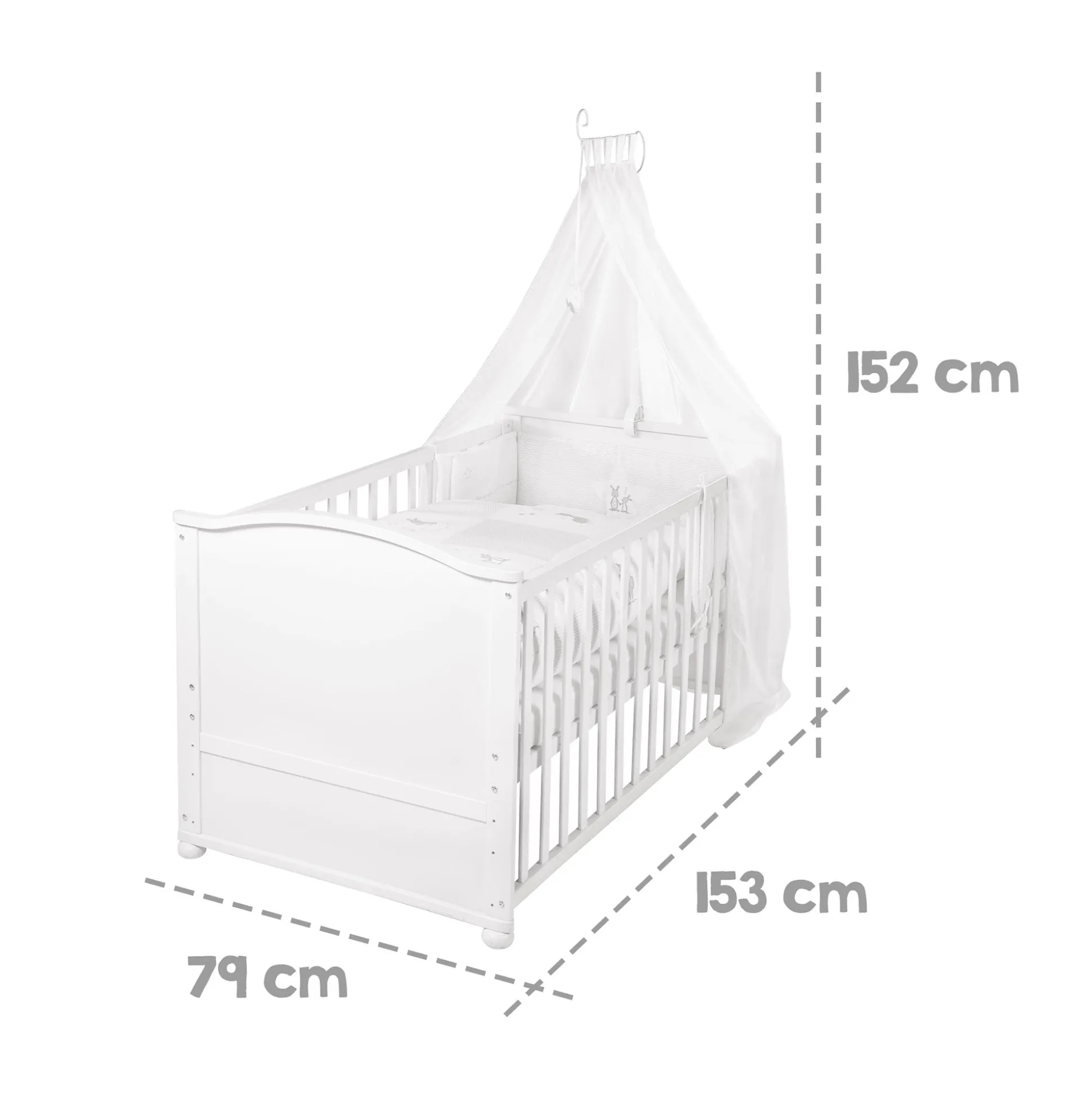 Komplettbettset Fox & Bunny