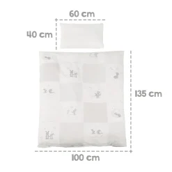 Komplettbettset Fox & Bunny