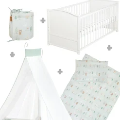 Komplettbettset Woodland Buddies