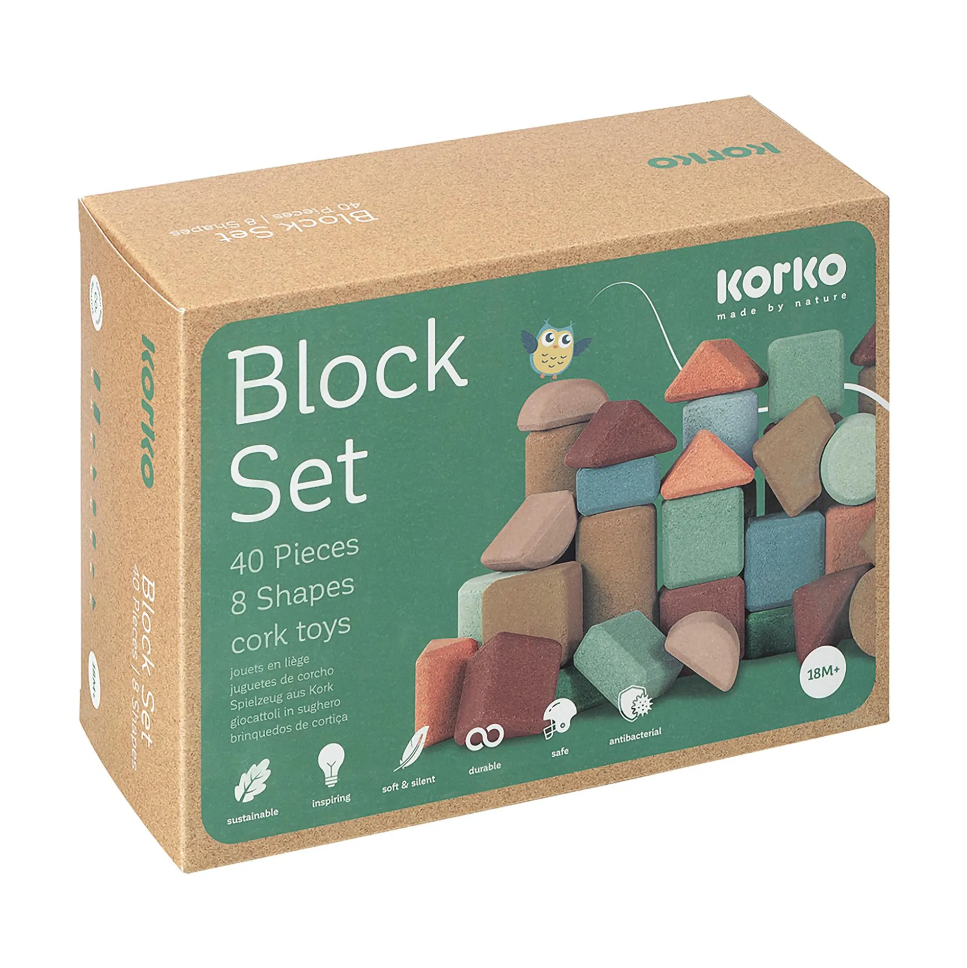 Korkbausteine 40 Stück