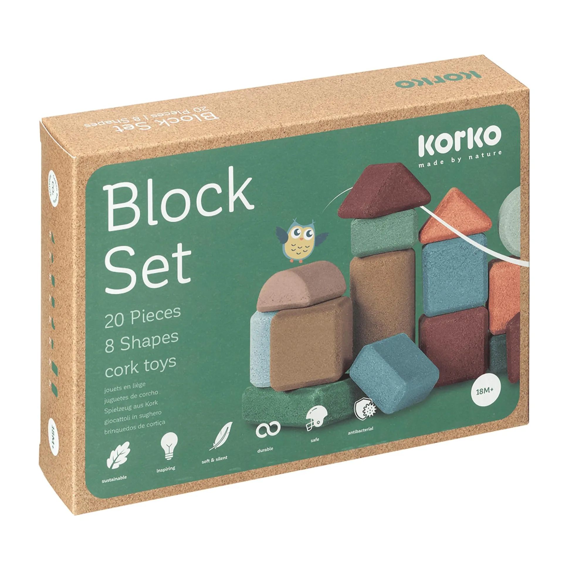 Korkbausteine 20 Stück