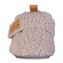 Krabbelschuhe aus Flauschbouclé