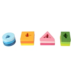 Kreatives Steckpuzzle aus Holz