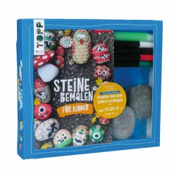 Kreativ-Set Steine bemalen für Kinder