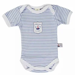 Kurzarmbody gestreift Gr. 50-56
