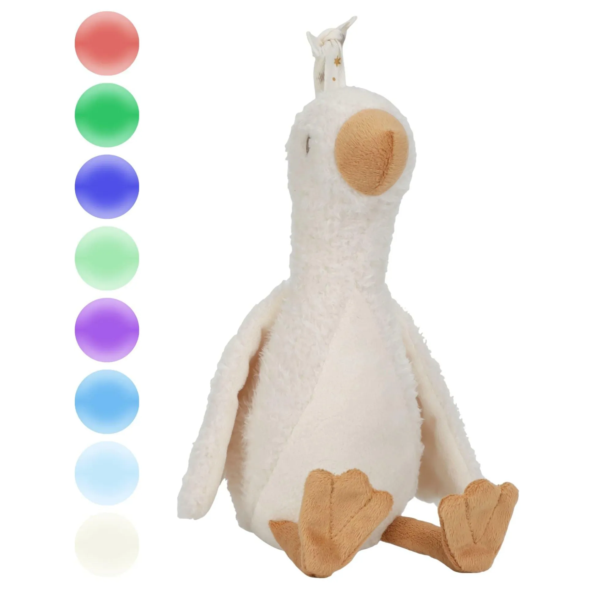 Kuschelgans mit Licht und Sound