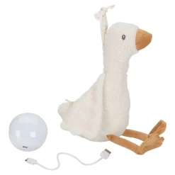 Kuschelgans mit Licht und Sound