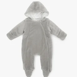 Kuscheloverall mit Klapphänden