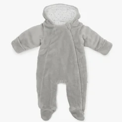 Kuscheloverall mit Klapphänden