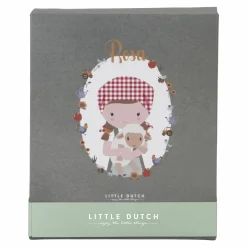 Kuschelpuppe Bäuerin Rosa mit Schaf