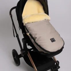 Lammfell Fußsack LOVE THE NATURE Angora