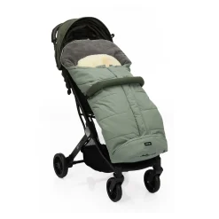 Lammfellfußsack Discover Salbei