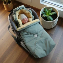 Lammfell-Fußsack Emmy