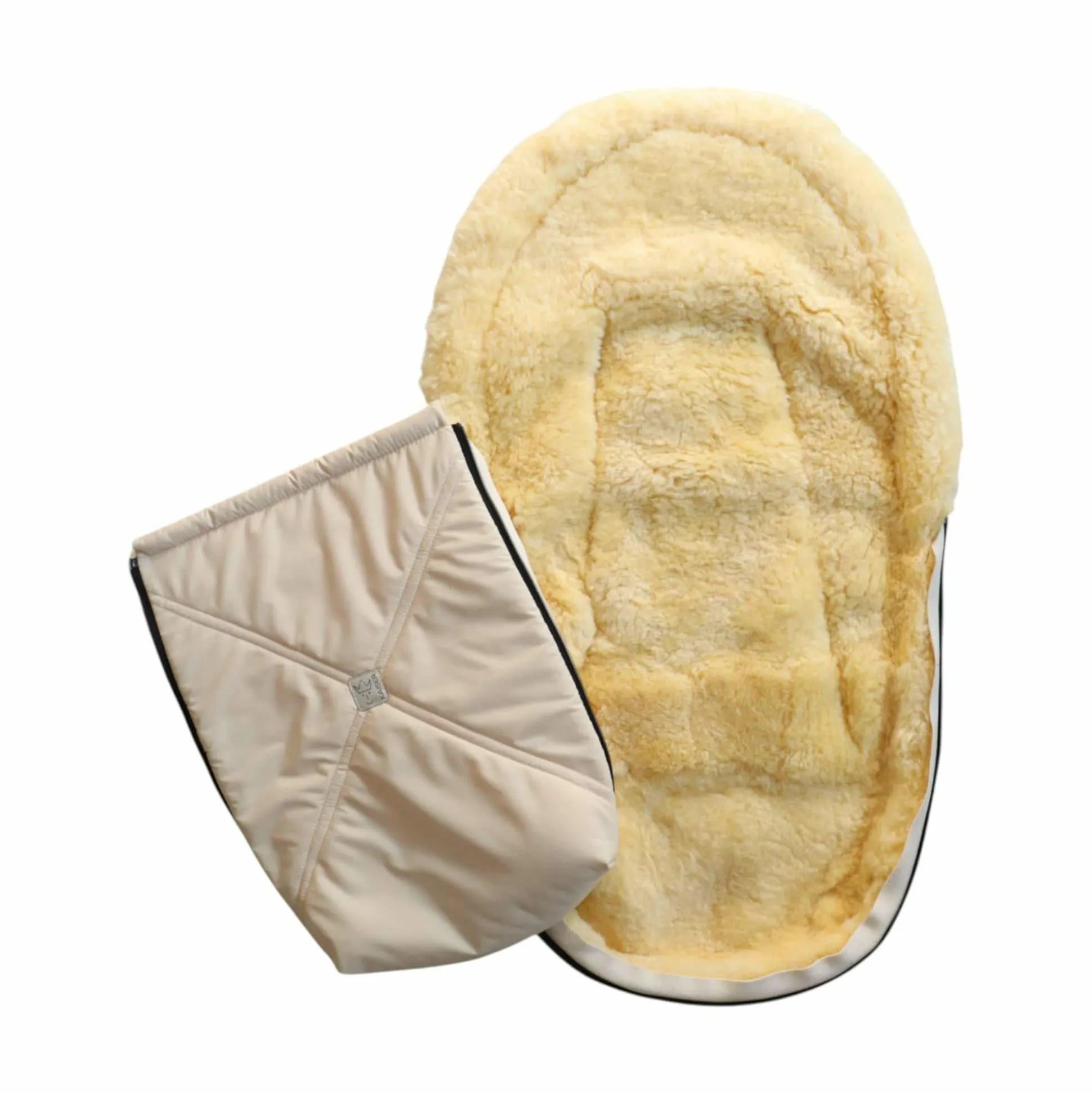 Lammfell-Fußsack Emmy