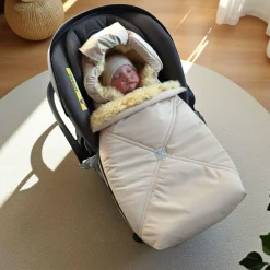 Lammfell-Fußsack Emmy