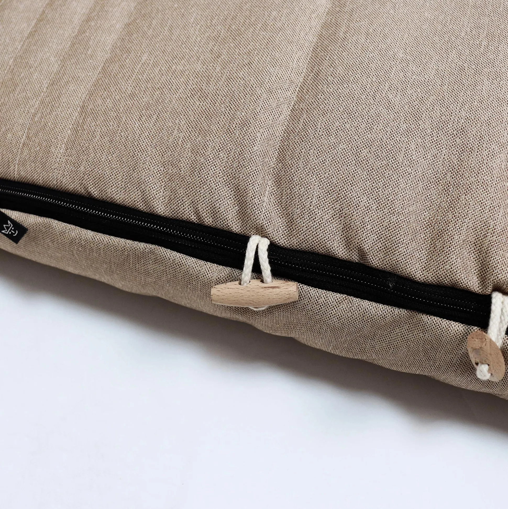 Lammfll Fußsack LOVE THE NATURE Sand Melange