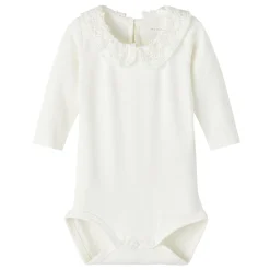 Langarmbody mit Spitze