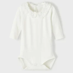 Langarmbody mit Spitze