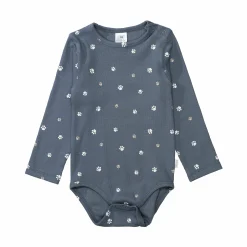 Langarmbody Pfotenabdrücke