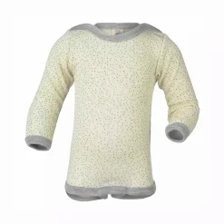 Langarmbody Punkte natur