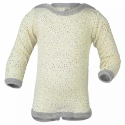 Langarmbody Punkte natur