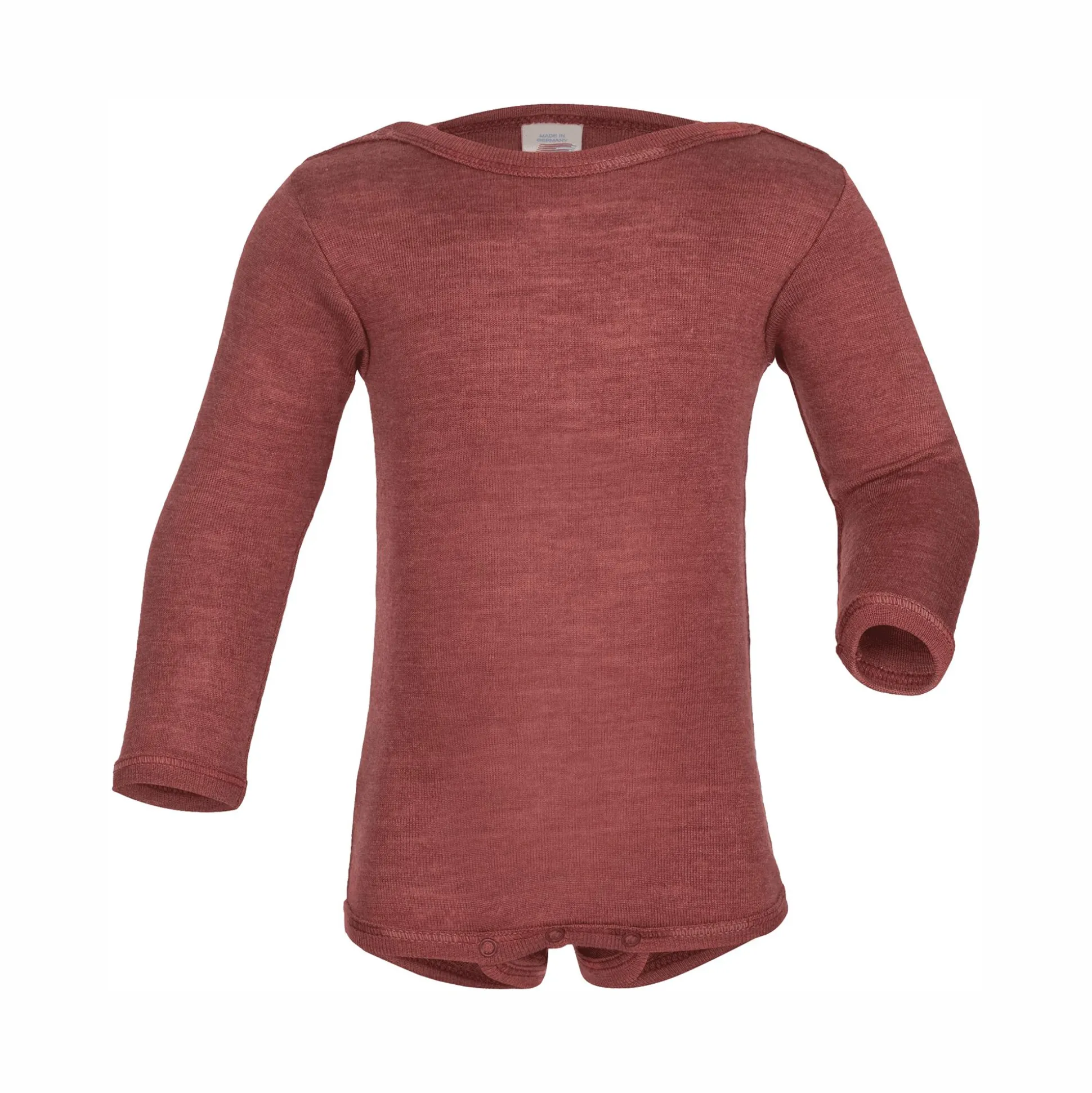 Langarmbody Wolle/Seide