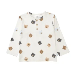 Langarmshirt Bärenköpfe