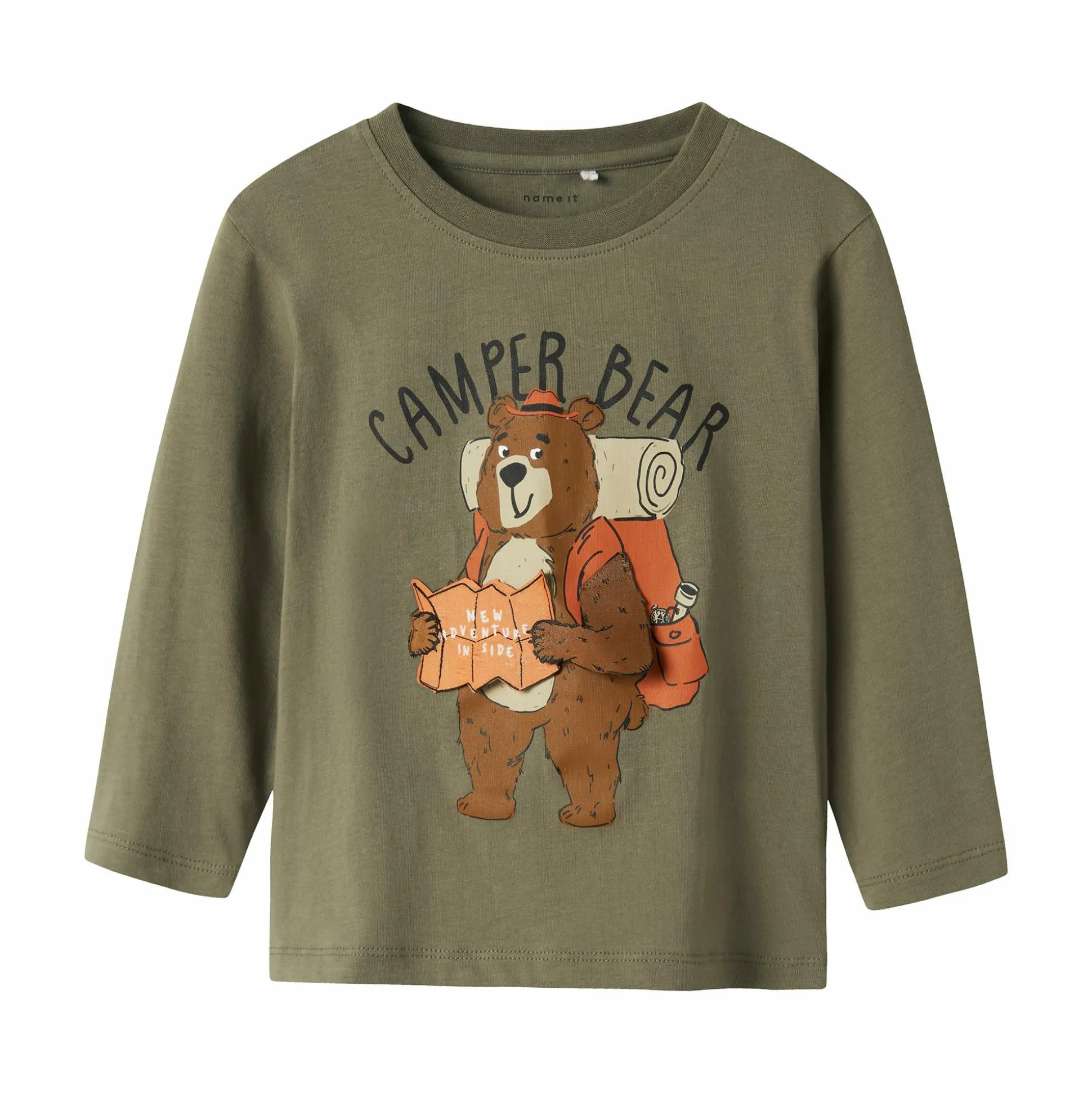 Langarmshirt Camper Bär