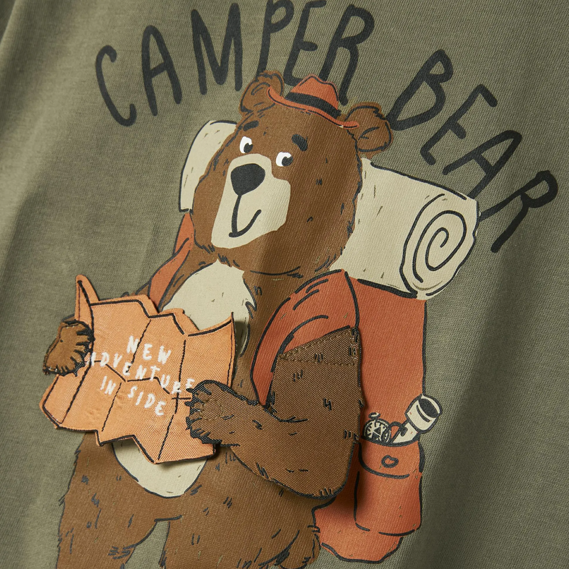 Langarmshirt Camper Bär