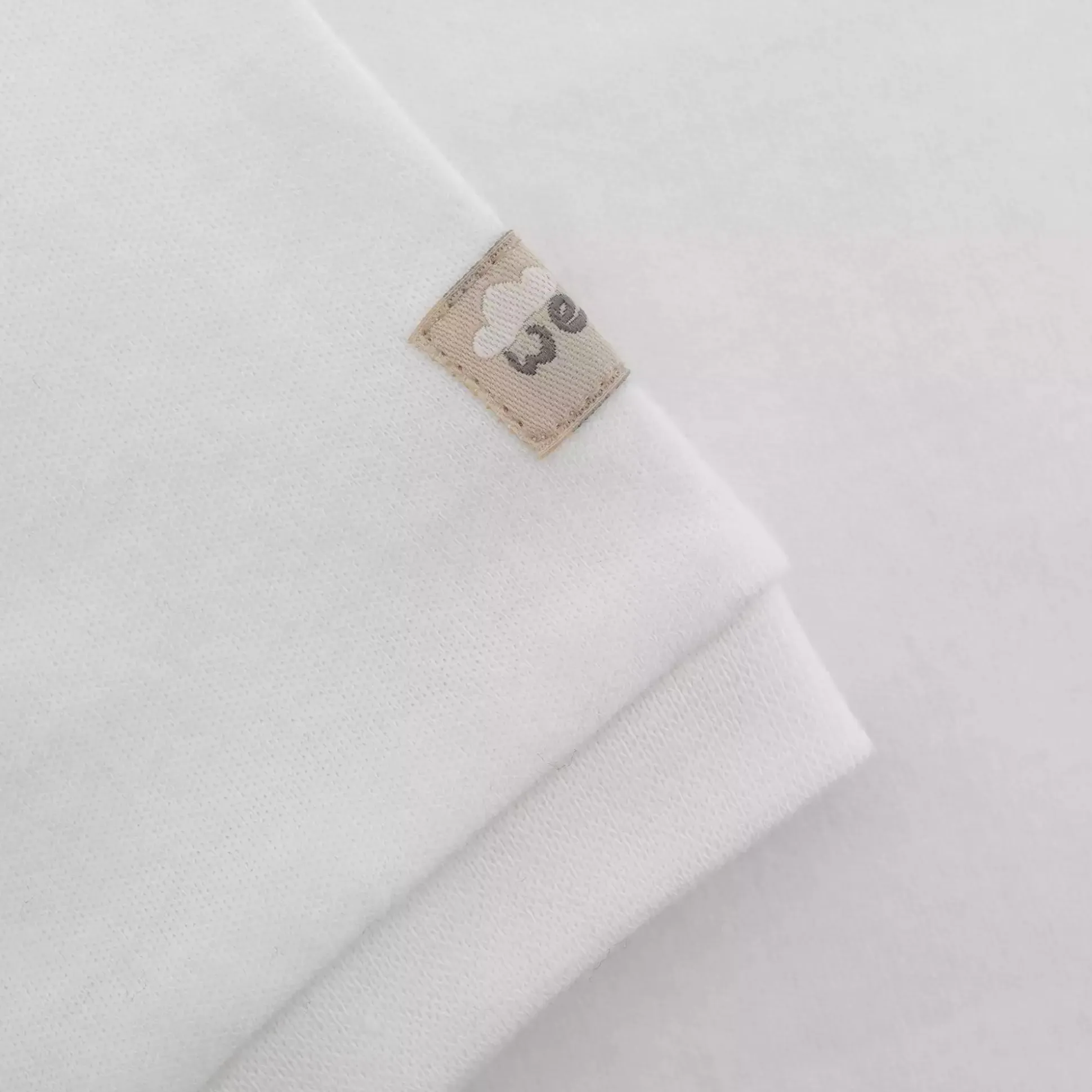 Langarmshirt Lama Weiß