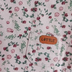 Latzhose und Shirt Winter Flower