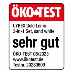 LEMO Hochstuhl 4in1 Set Suede Grey